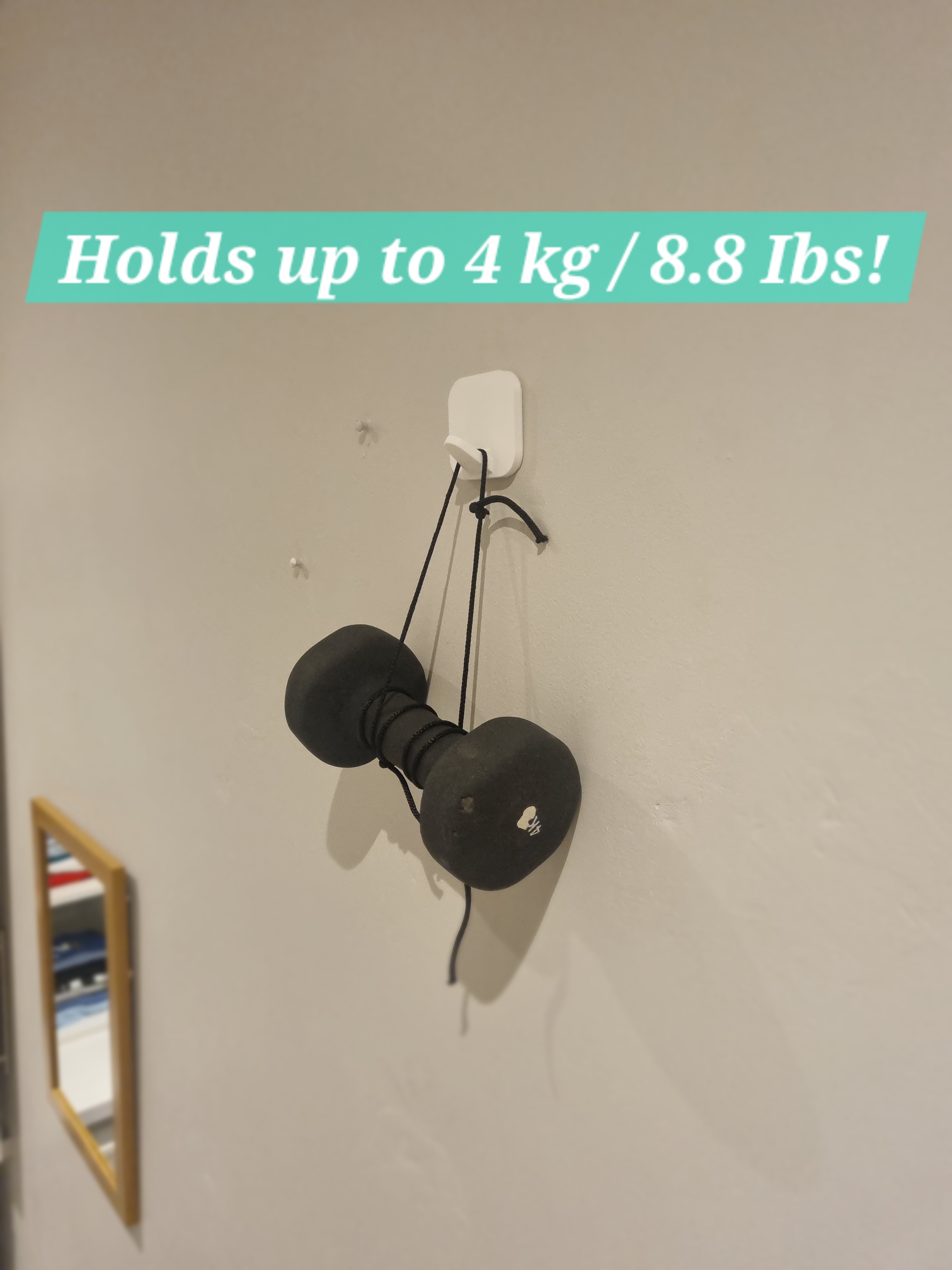 Useful house hold hook. 3D model