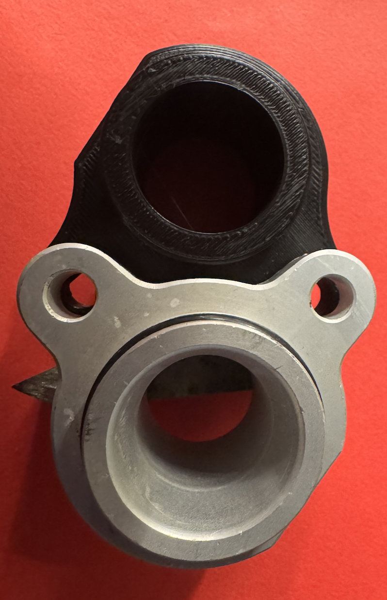 BMW E92 Mickey Mouse Coolant Flange – "Temp" Replacement - 11537545890