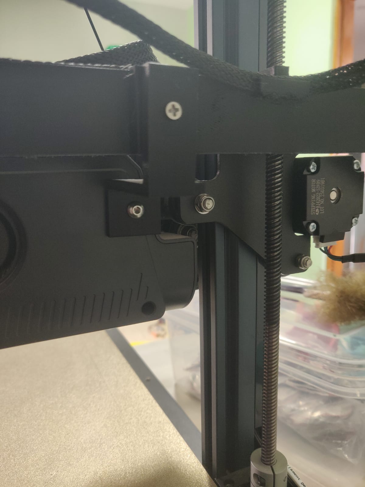 elegoo neptune 4 max anti drag cable holder 3D model thumbnail
