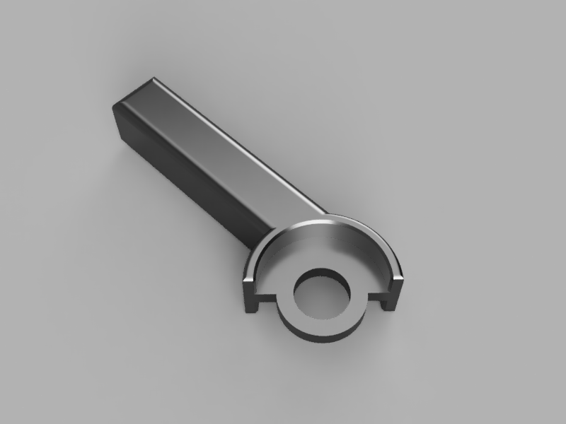 Rotary cutter handle for cutting strips