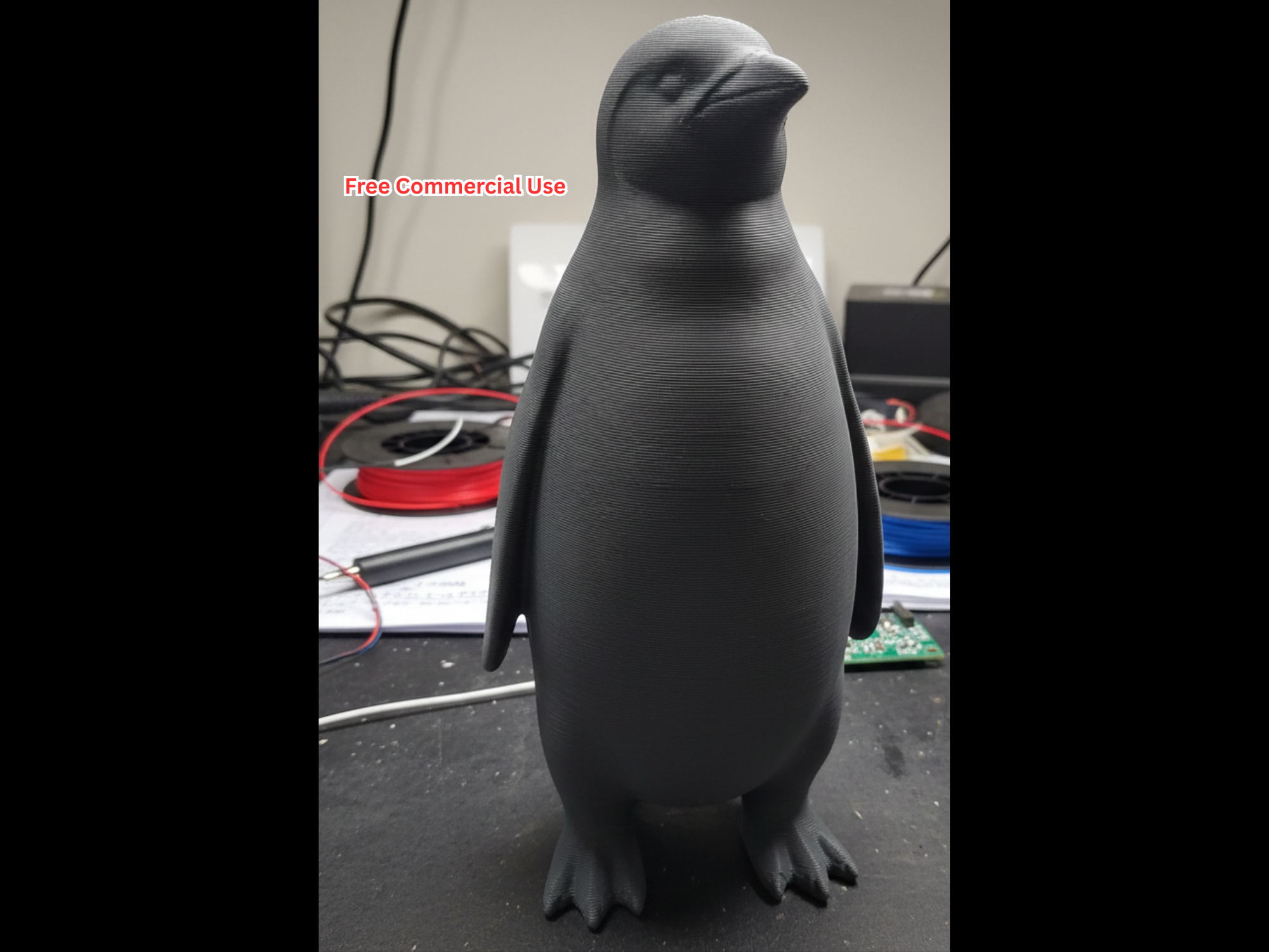 Realistic Penguin Statue