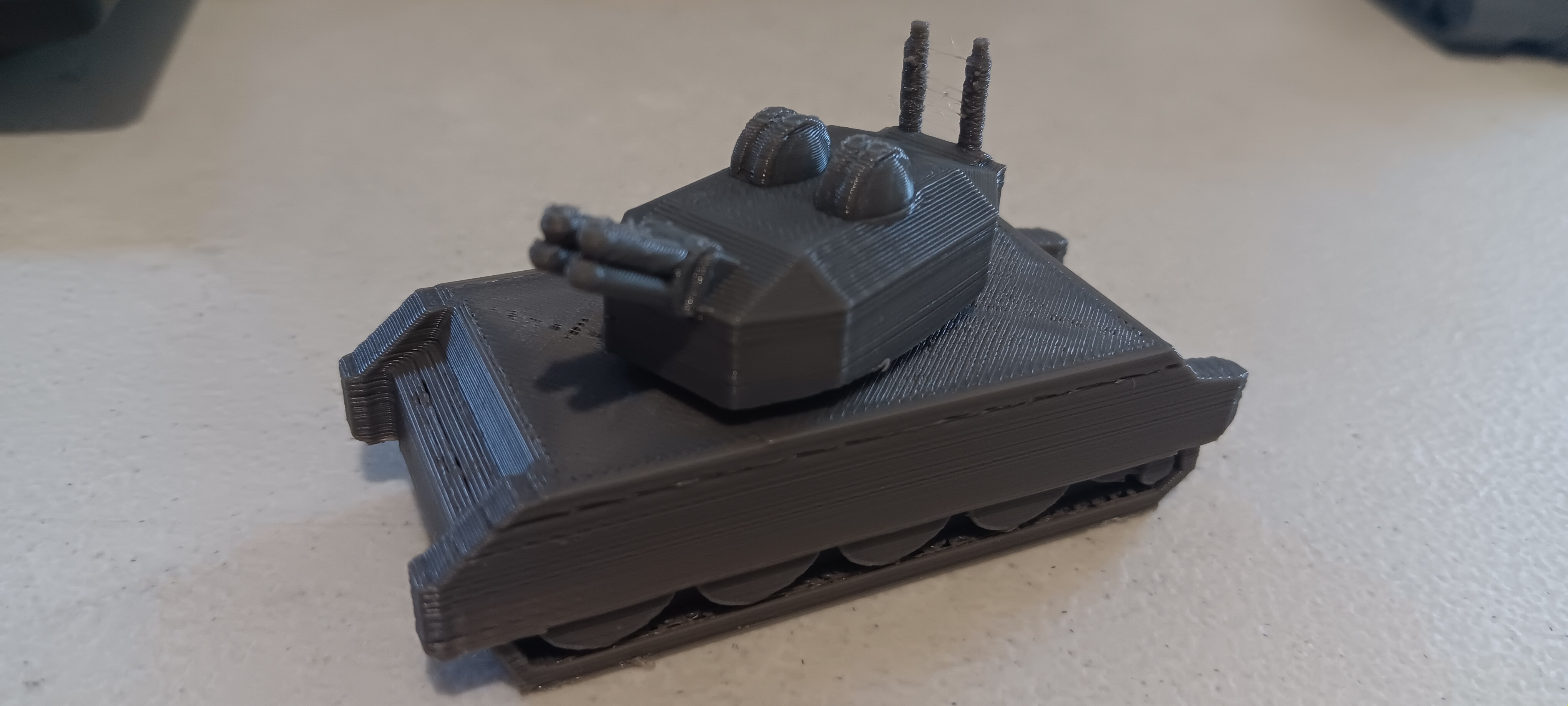 SPAA Tank with rotating turret