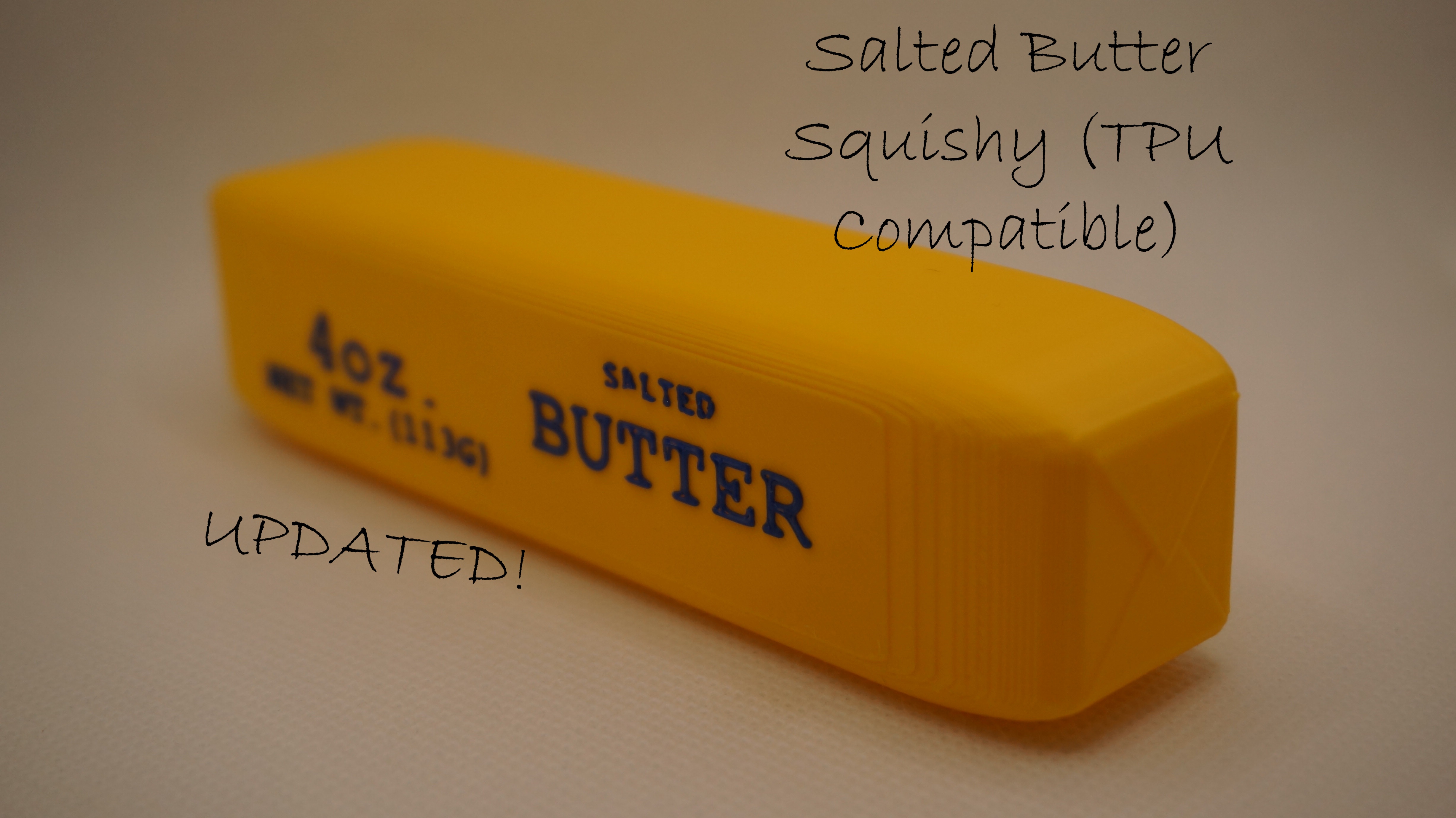 Salted Butter Squishy (TPU Compatible)