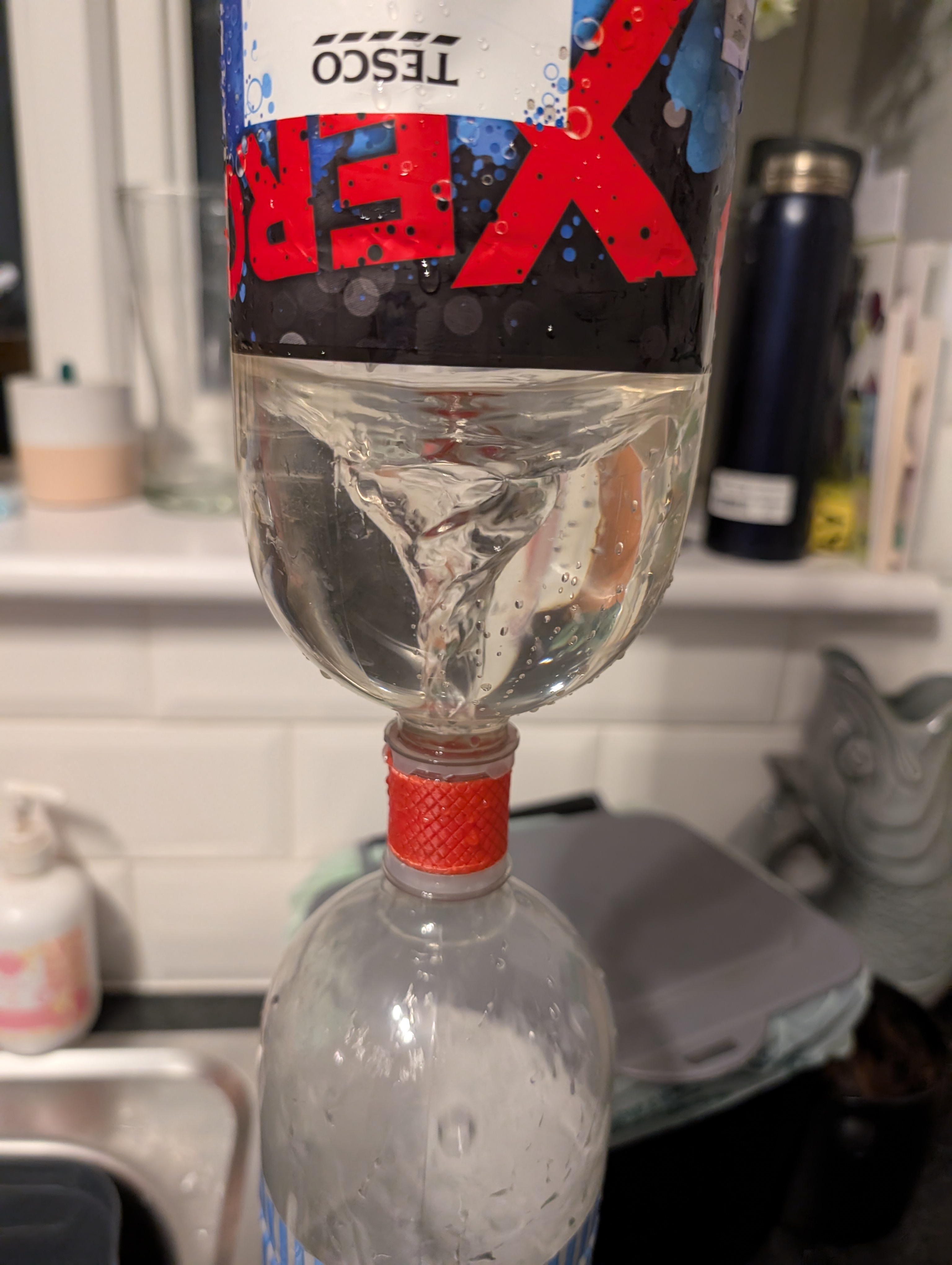 Tornado Tube updated for shorter bottle threads