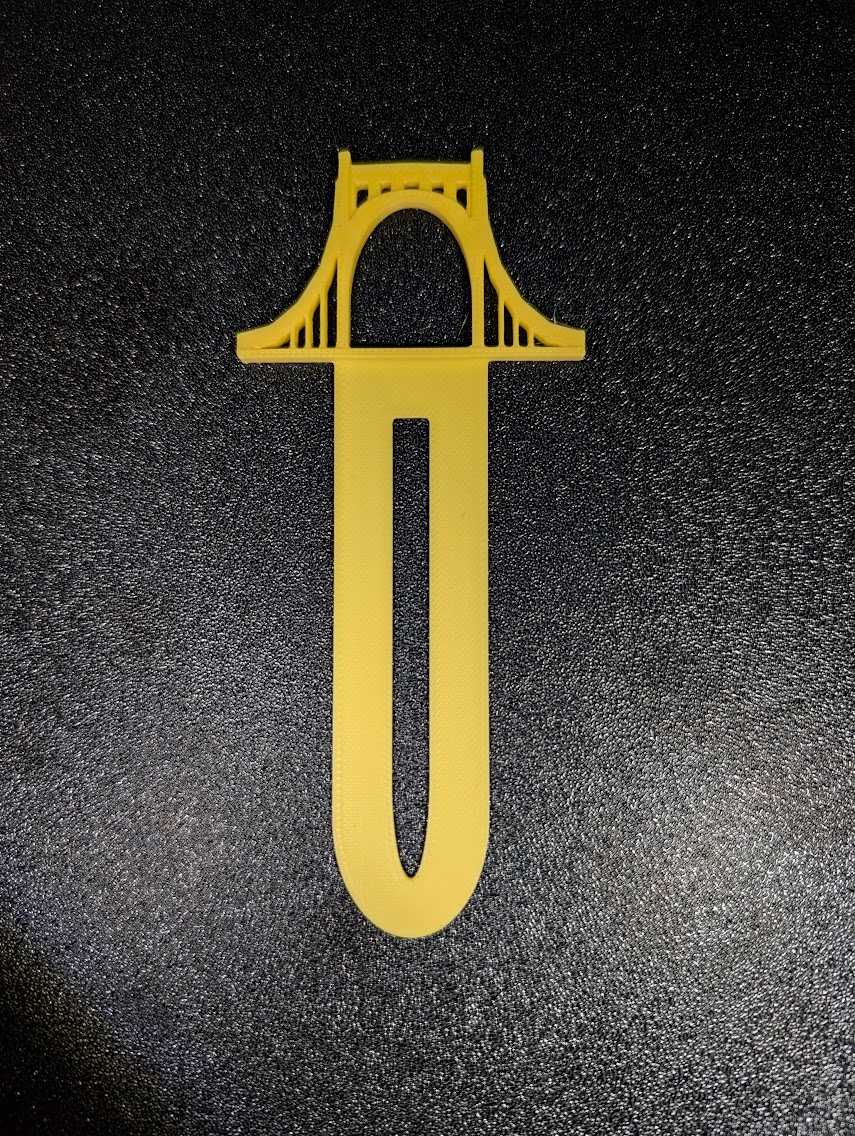 Pittsburgh Clemente Bridge Bookmark