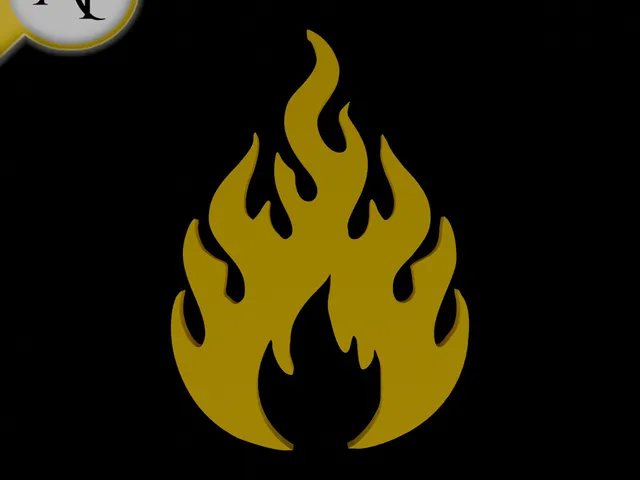 Simple Flame Symbol - 2D Art