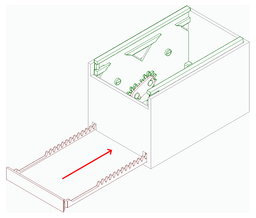 Overengineered 5.56x45 ammo box  (flat layout) — miniatura 5