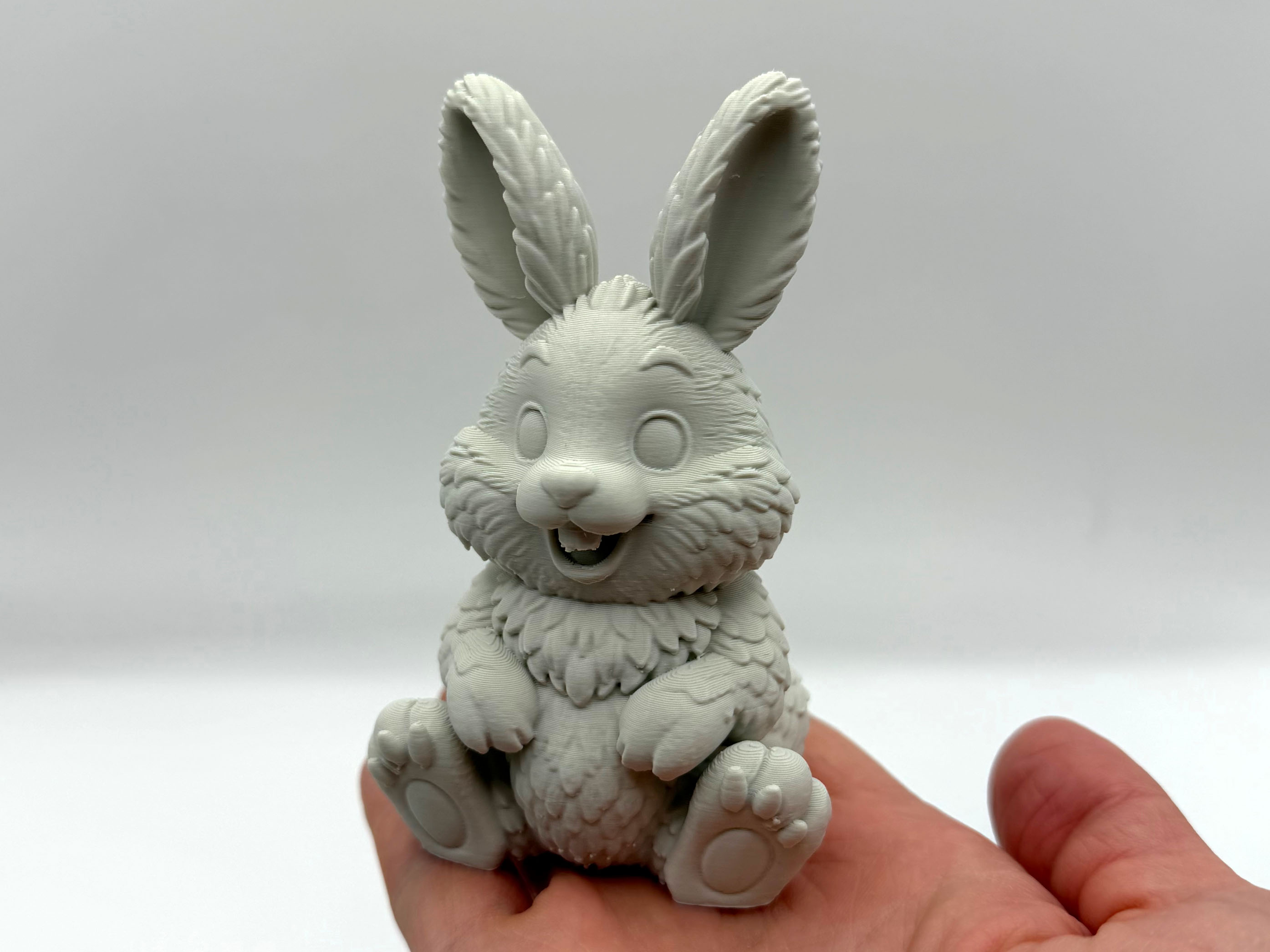 Fluffy Easter Bunny