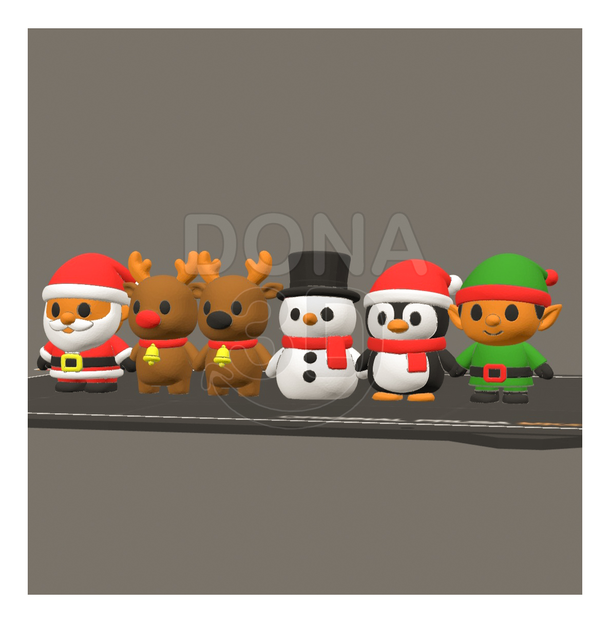 Christmas Chibi Set