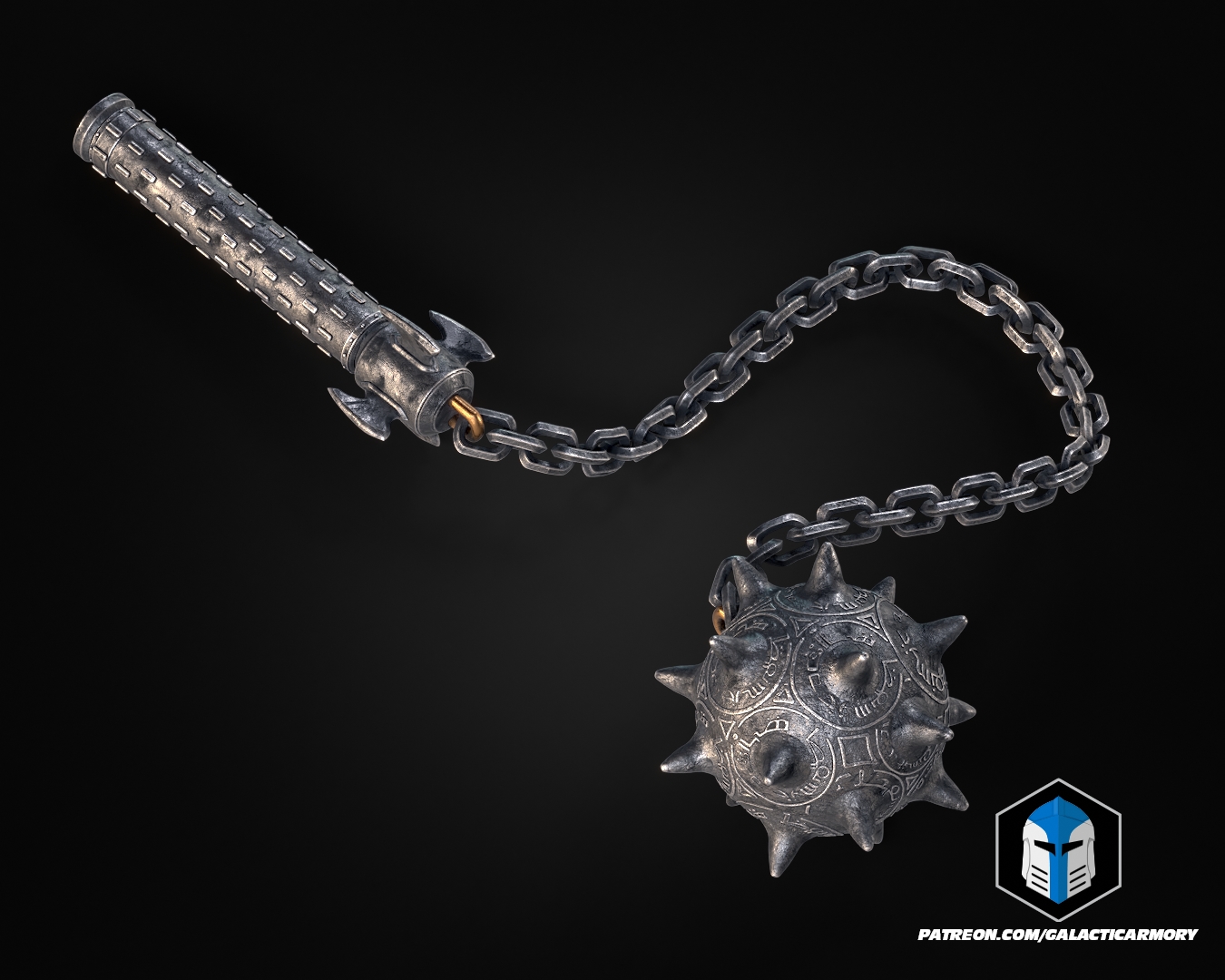 Dark Ages Flail - 3D Print Files