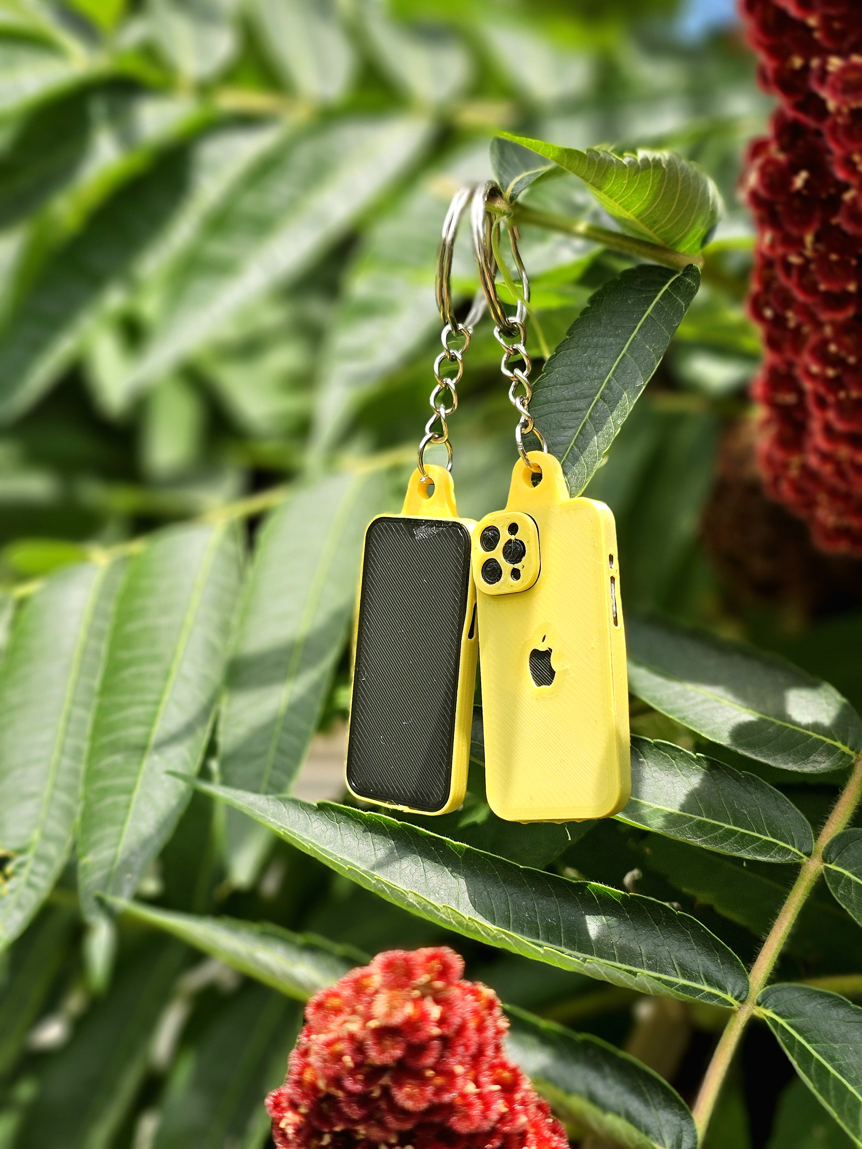 Mini Iphone keychain