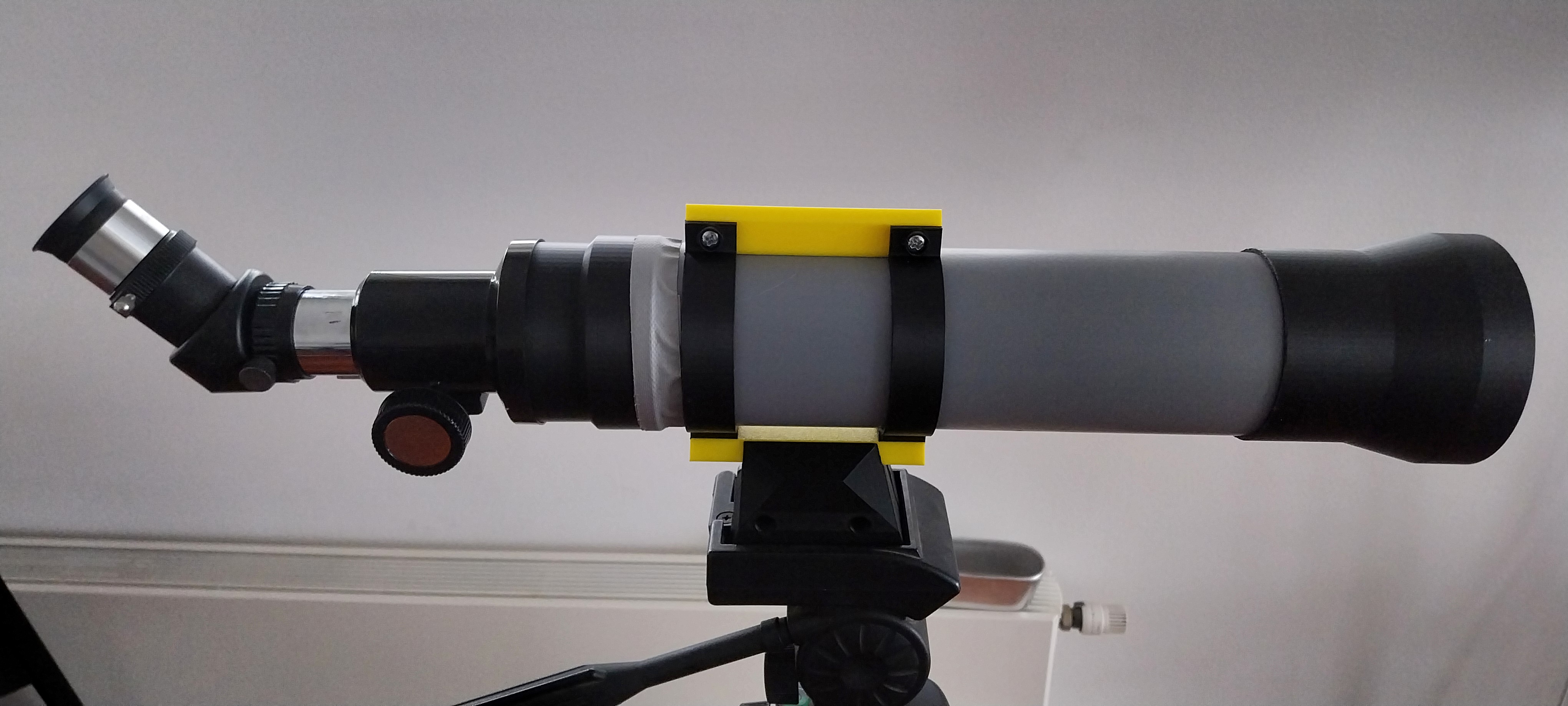 Telescope with Mount 3D model