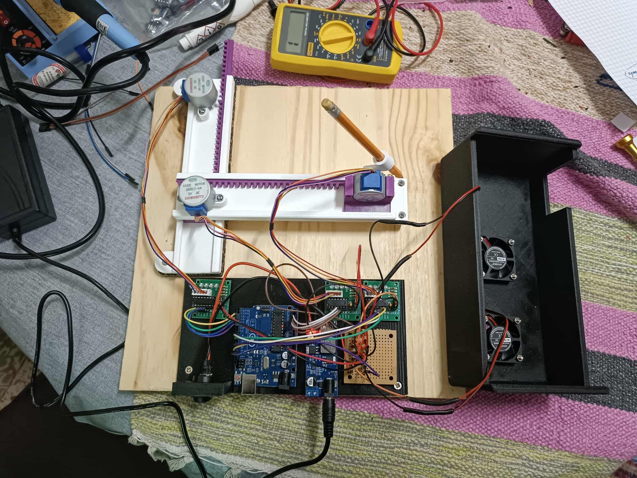 Miniatura 2 do modelo 3D mini cnc plotter (remix)