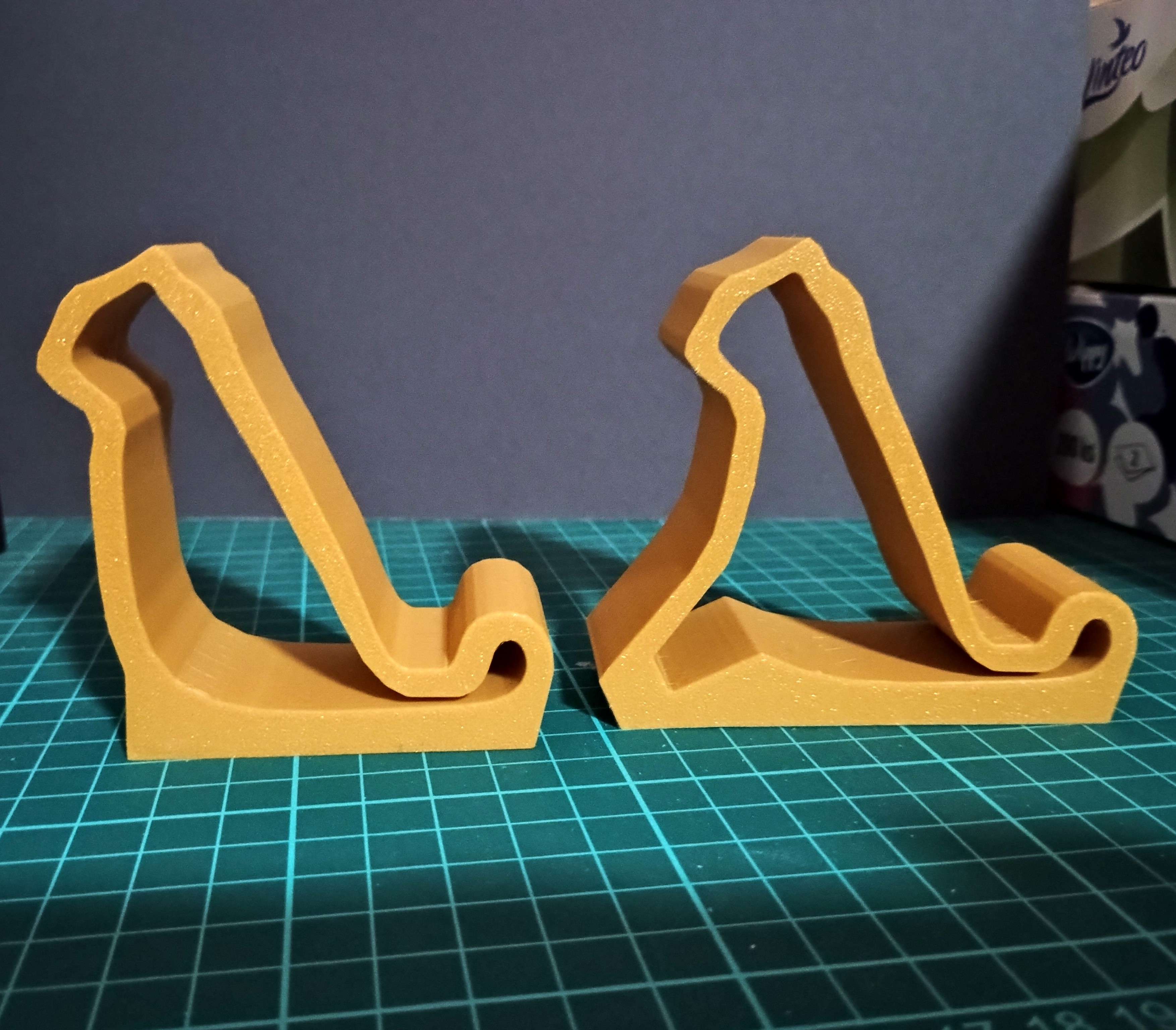 Cat Silhouette Phone/Tablet Holder (Simple - No Supports)
