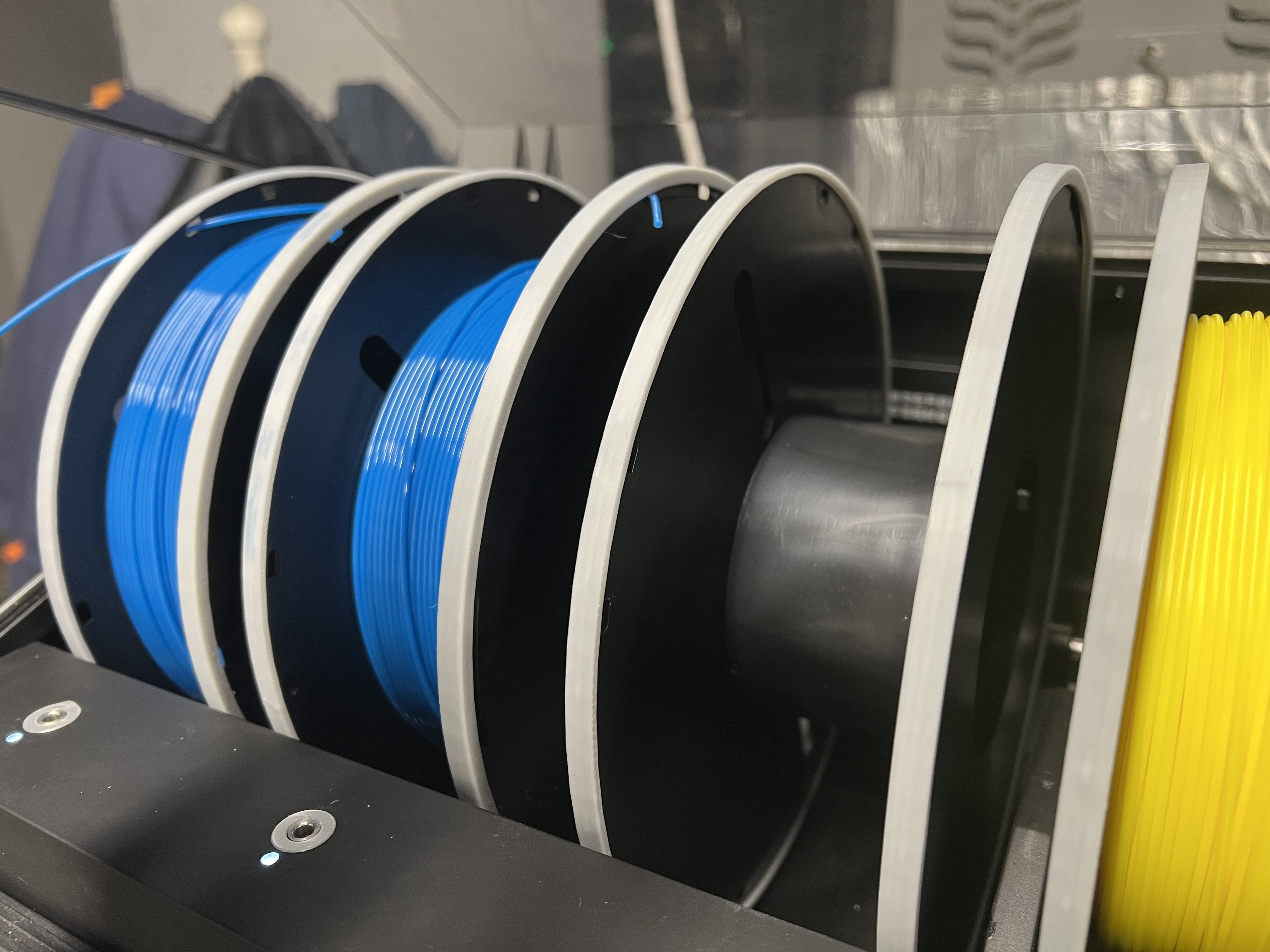 Ultra Thin Spool Edge Clip Circle Adapter for Fliament Spools