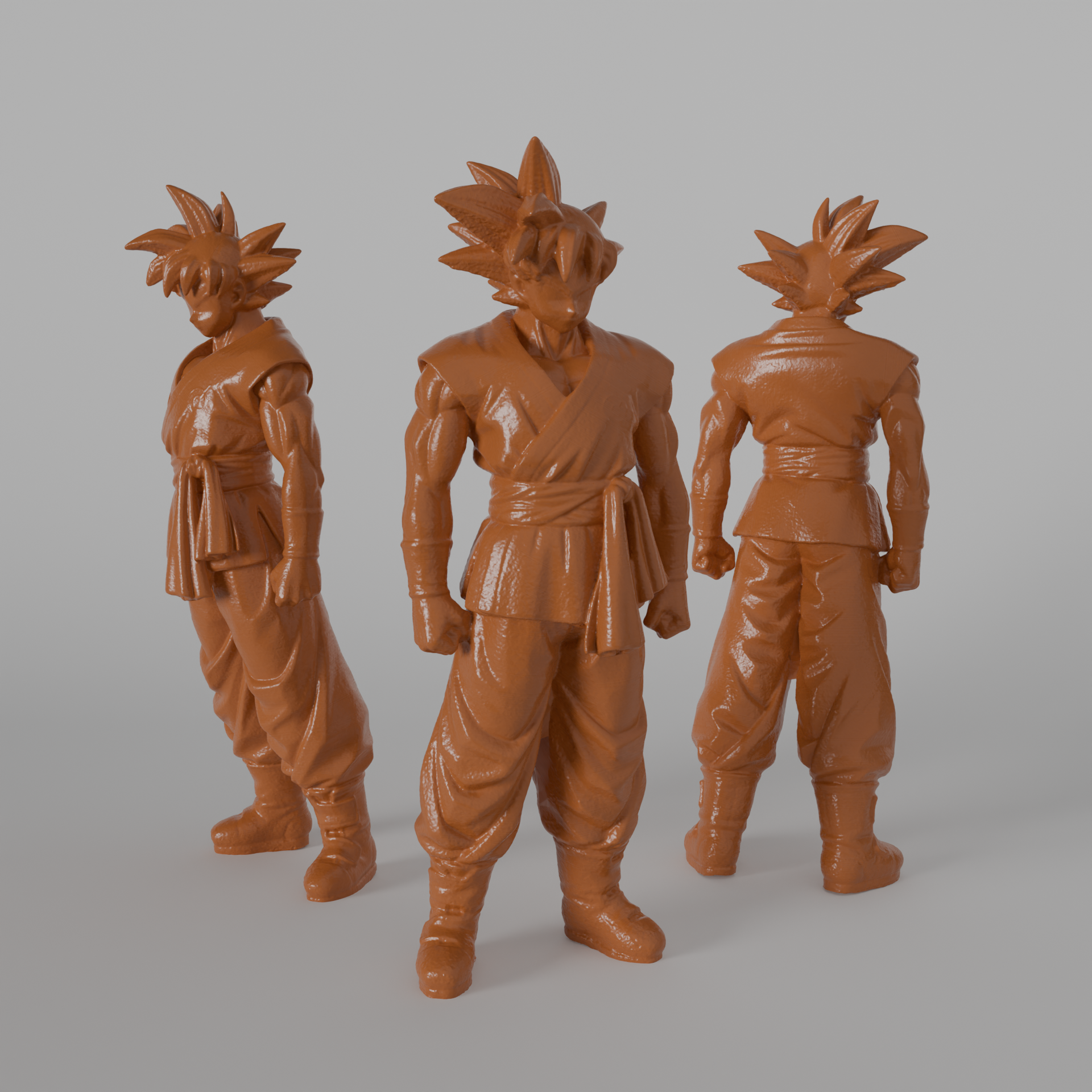 Dragon Ball Z Goku Statue Action Figure