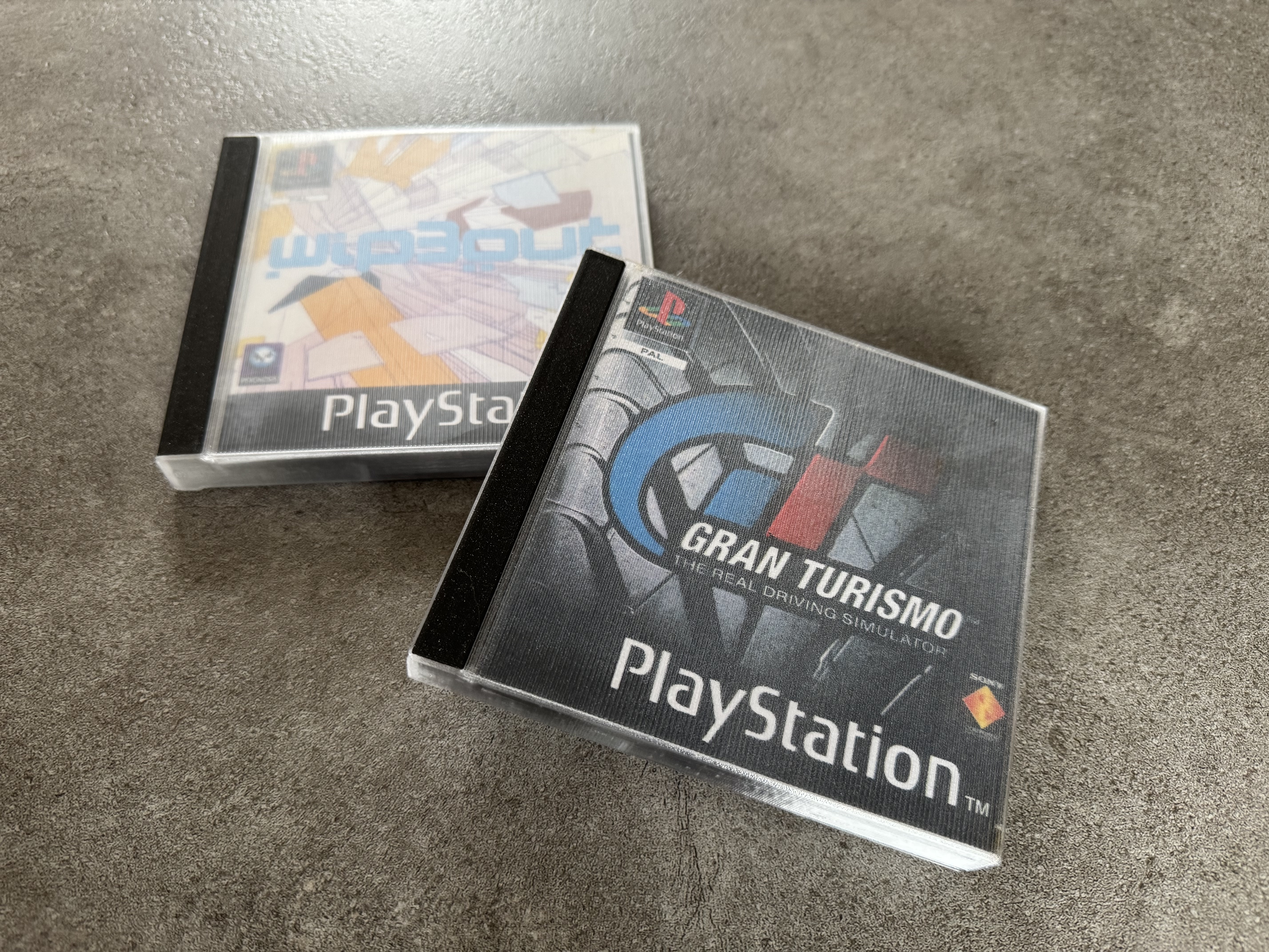 PS1 Game Case (PAL) Remix - Stronger & 2-disc games