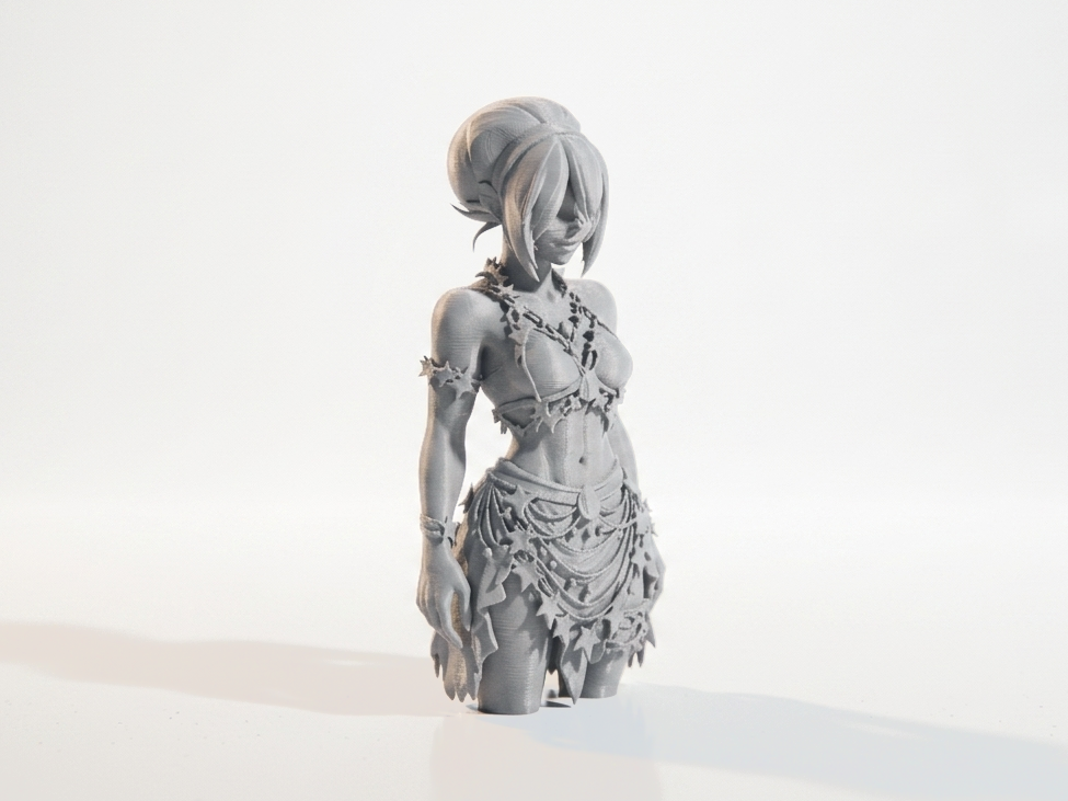 Anime Girl Figurine Manga Character 3D Printable