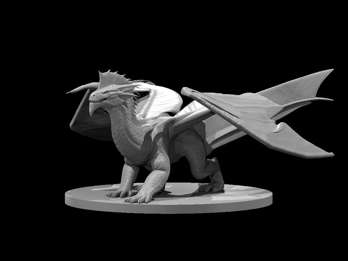 Miniatura 3 do modelo 3D Silver Dragon 2025