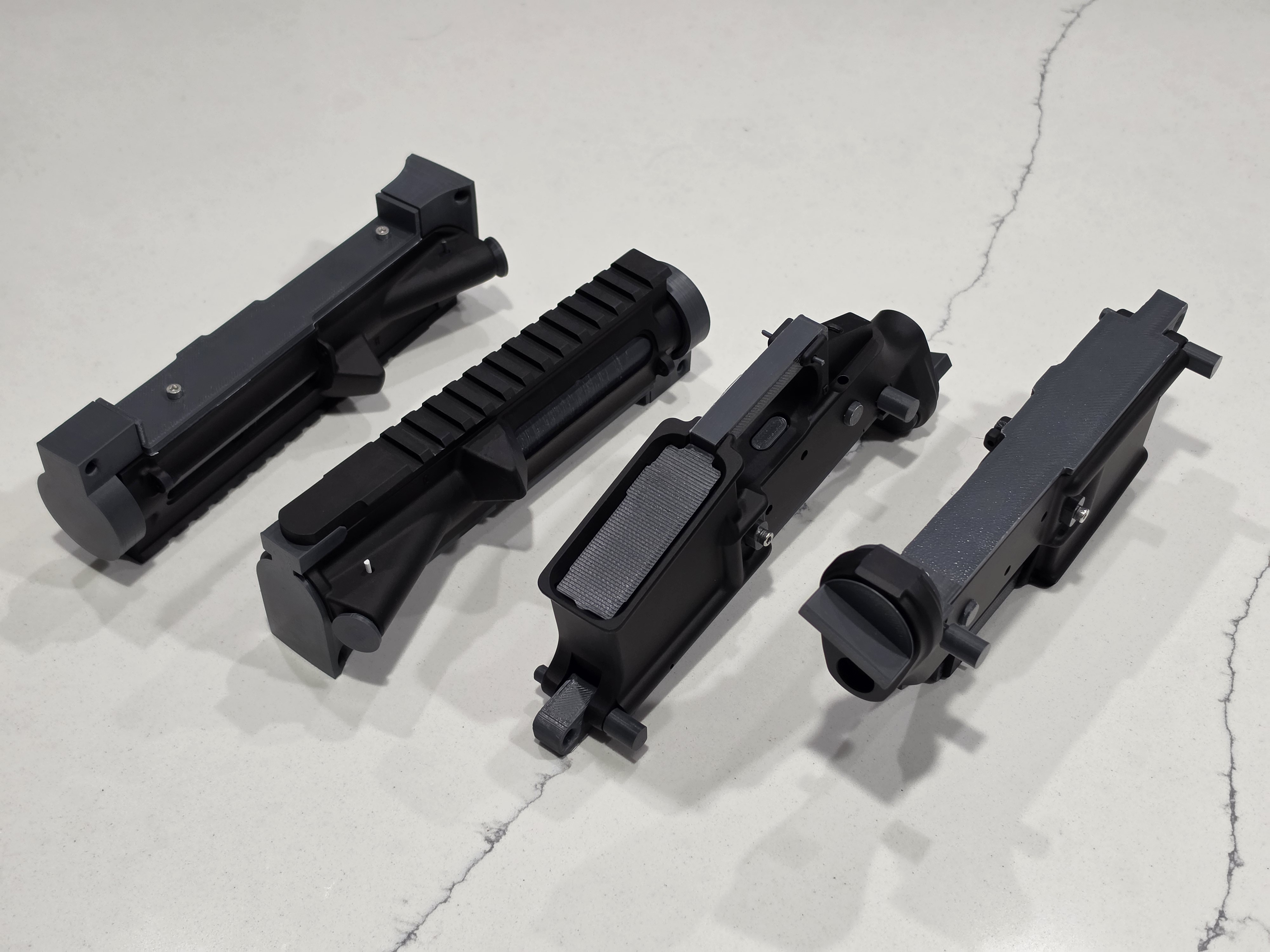 AR15 Upper and Lower Receiver Spray Paint Masks