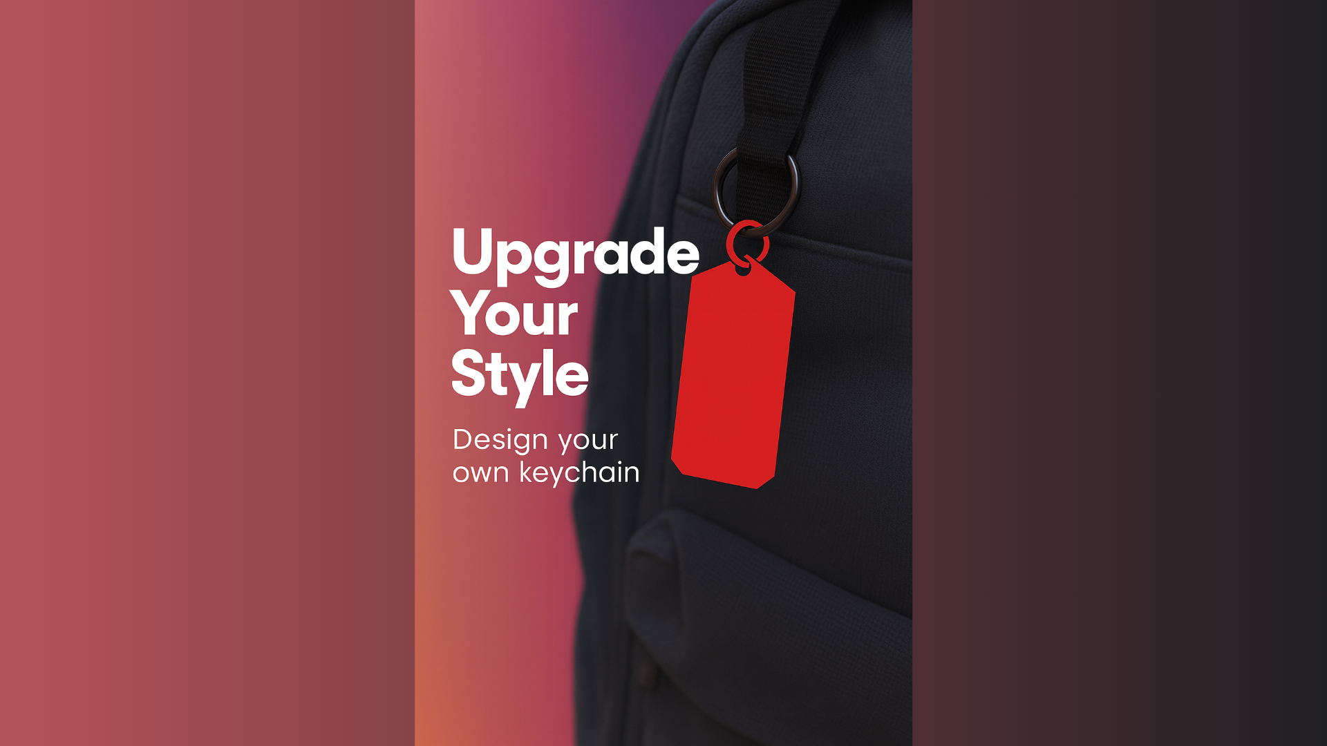 Modern and Customizable Keychain