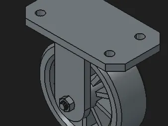 Wheel with support