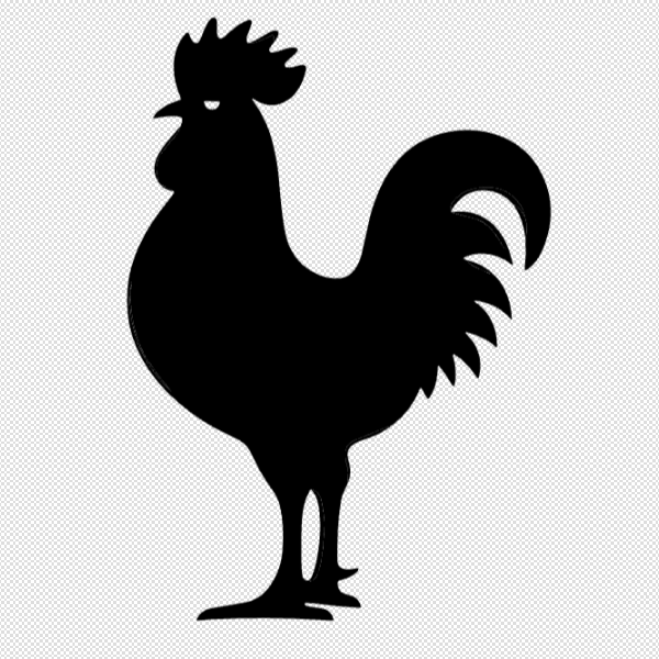 Cock decoration 2d v.1