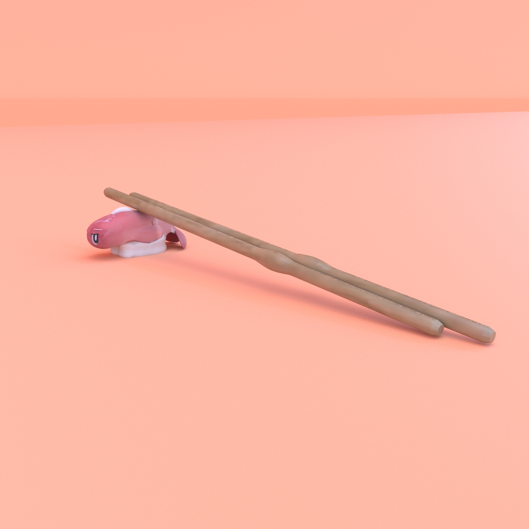 ℗978 Tatsugiri Chopsticks Rest 3D print
