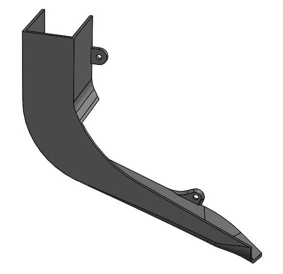 Kobra S1 Poop Chute - no Clogging