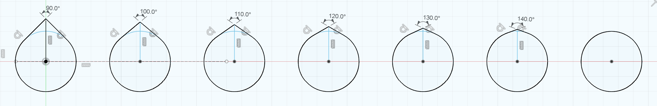 Parametric horizontal orientation holes hack test — miniatura 2