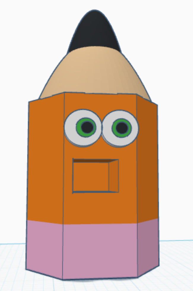 Pencil pencil sharpener holder