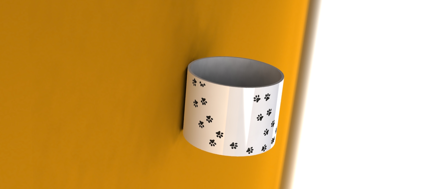 Cat feet Pot for flowers