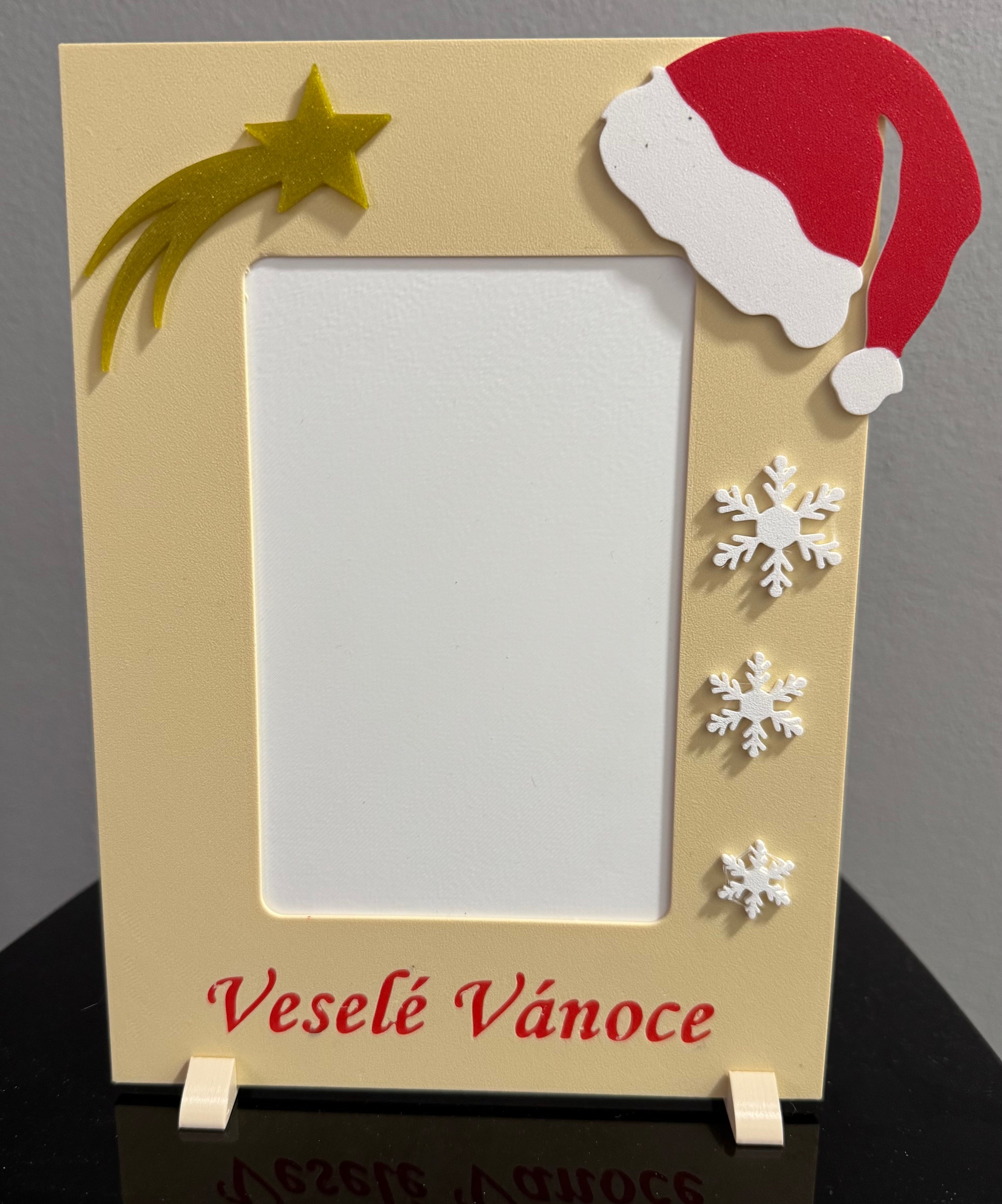 Vánoční rámeček na fotku/ Christmas frame foto