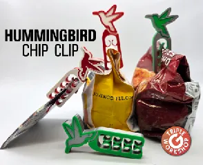 Hummingbird Chip Clip