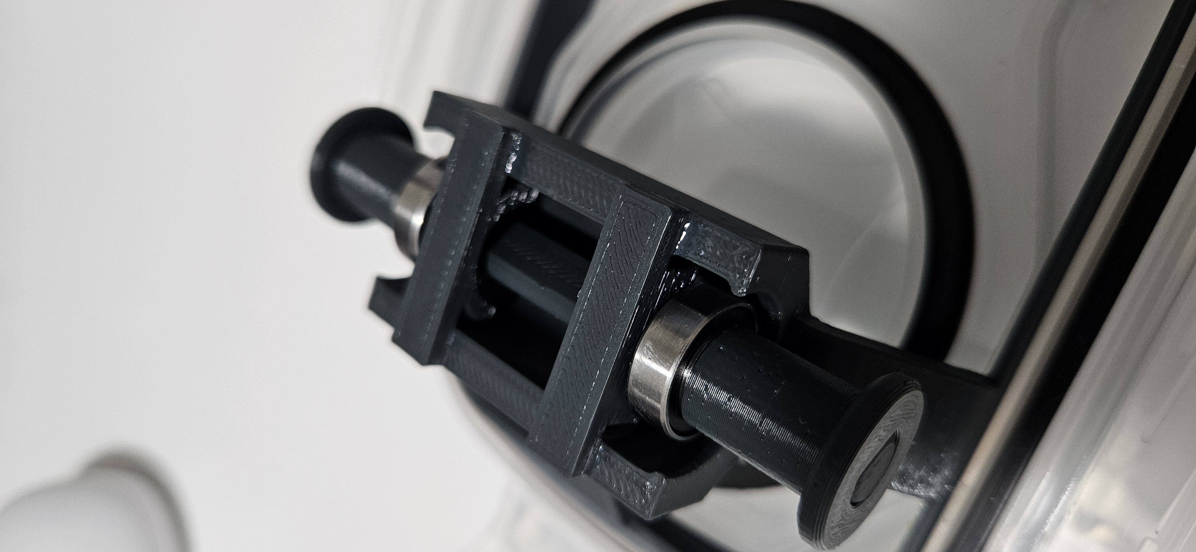Cereal Drybox axle/roller fixator