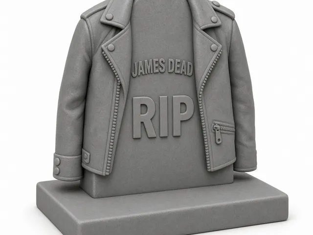 James Dead - Parody Halloween Gravestone