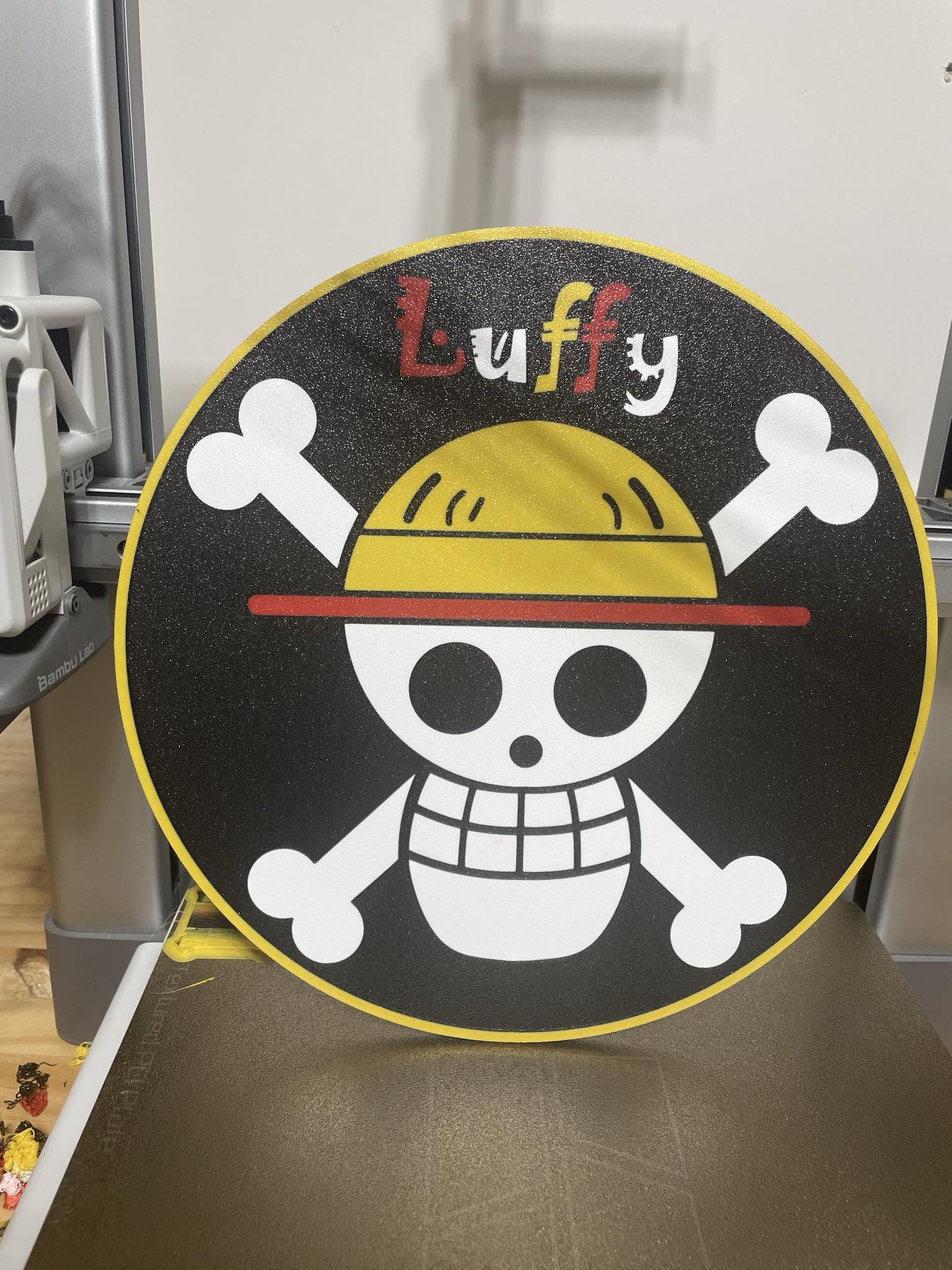 Luffy One Piece plate