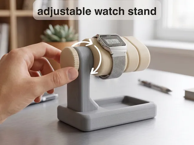 Adjustable Watch Stand/Holder [no supports/no AMS]
