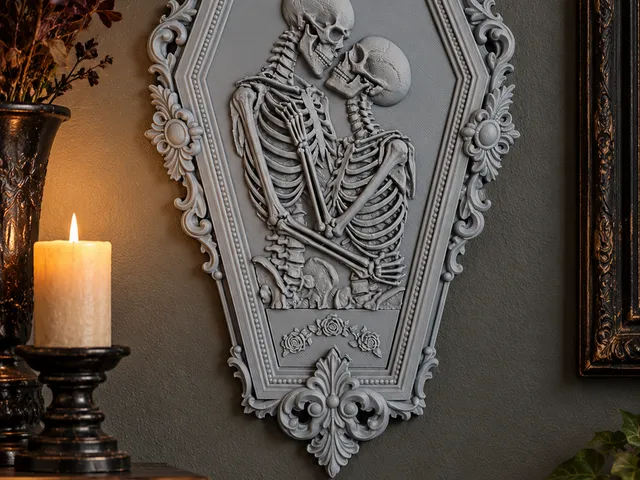 Till Death Do Us Part - Bas Relief