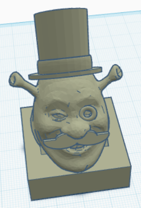 Shrek but a gentleman