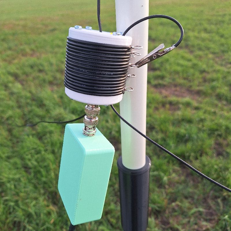 Antenna base loading coil (40m amateur radio) by HD_Creator | Download ...
