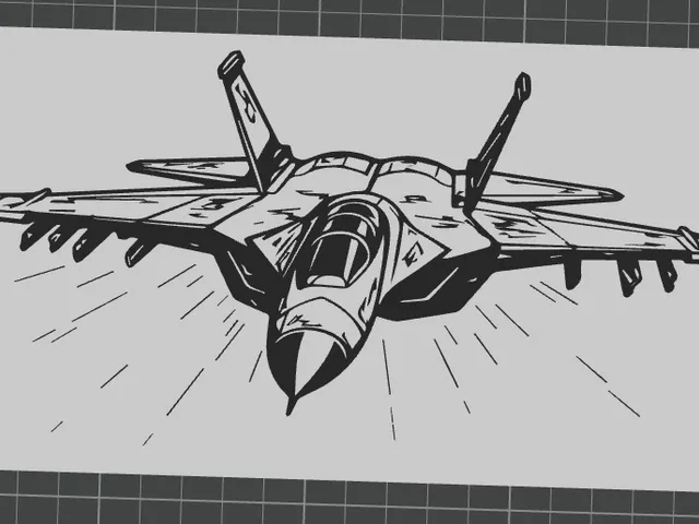 Generic jet 6 wall art