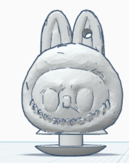 labubu croc charm