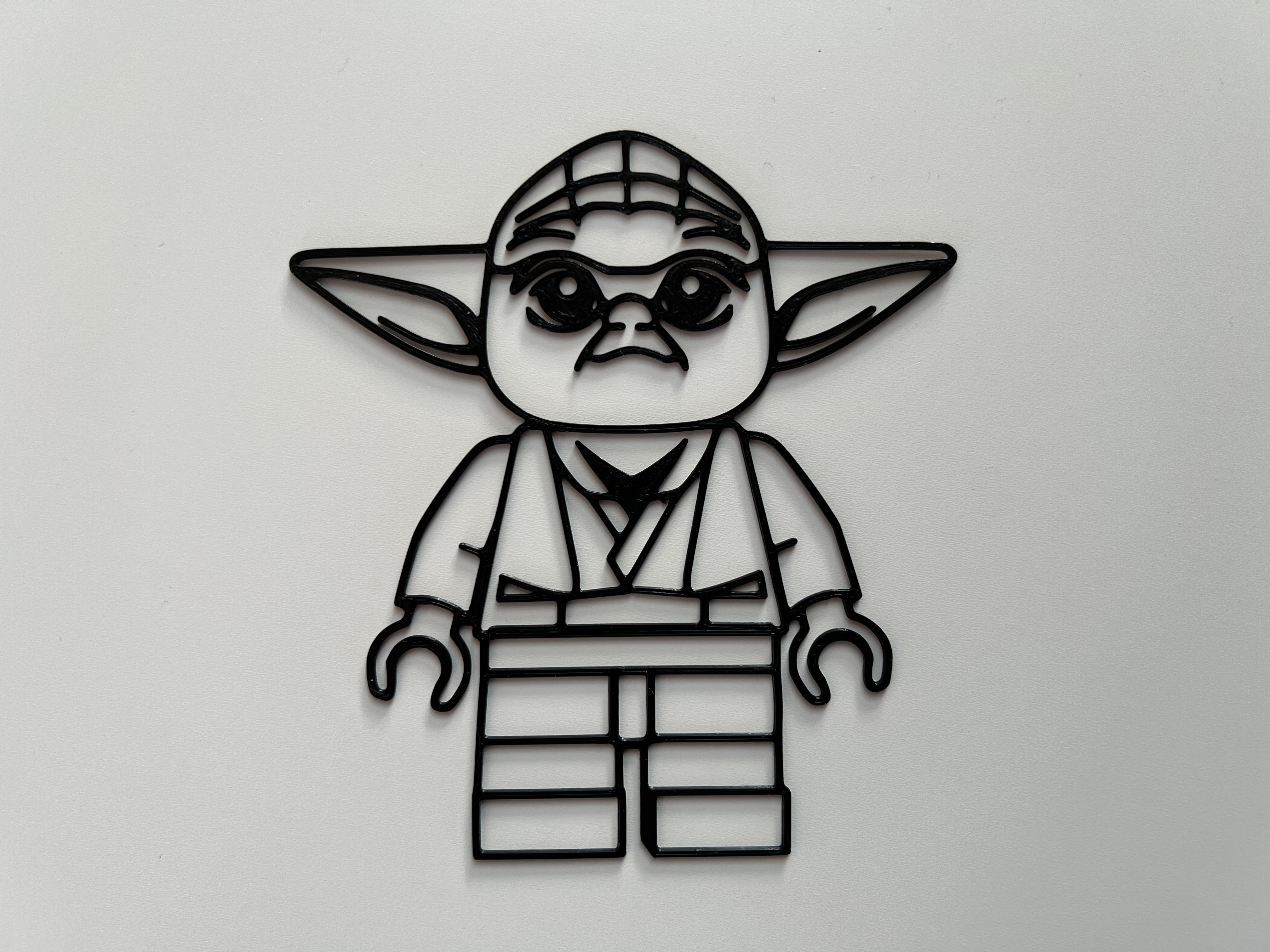 Yoda Wall Art #6 (Lego)