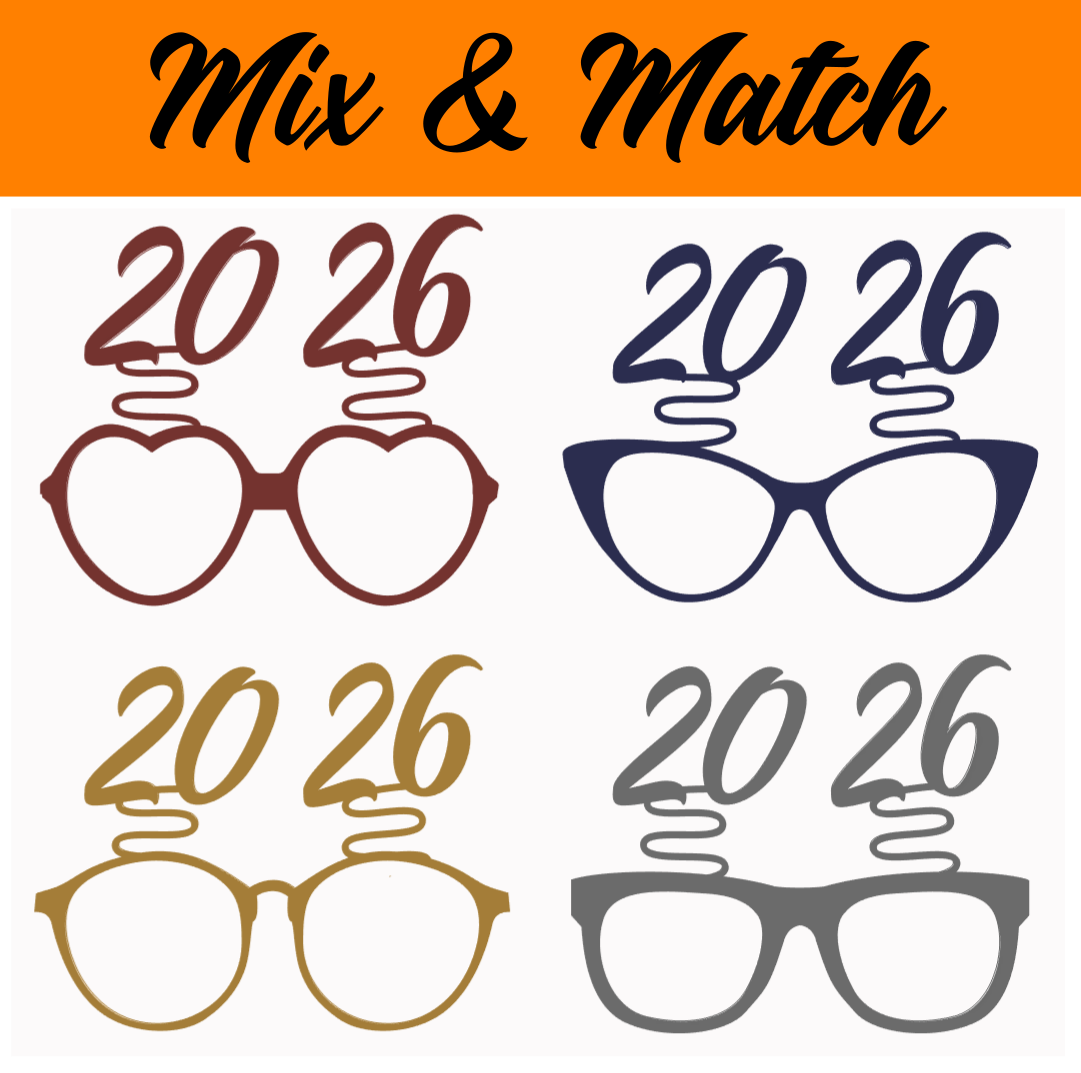 Mix and Match! 2026 Glasses  - New Styles!