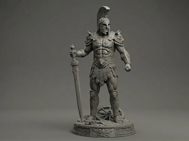 ROMAN SOLDIER AT EASE