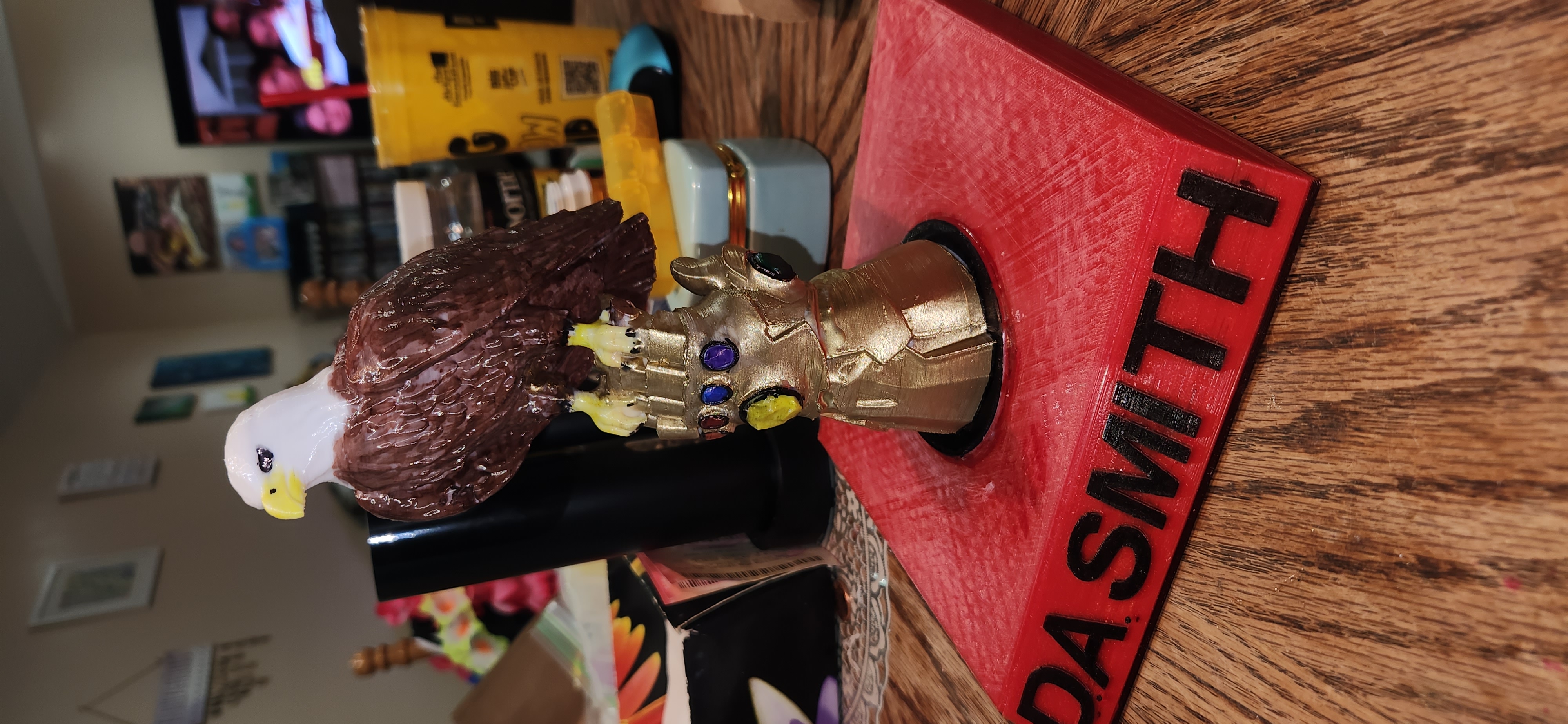 Thanos Gauntlet and Eagle