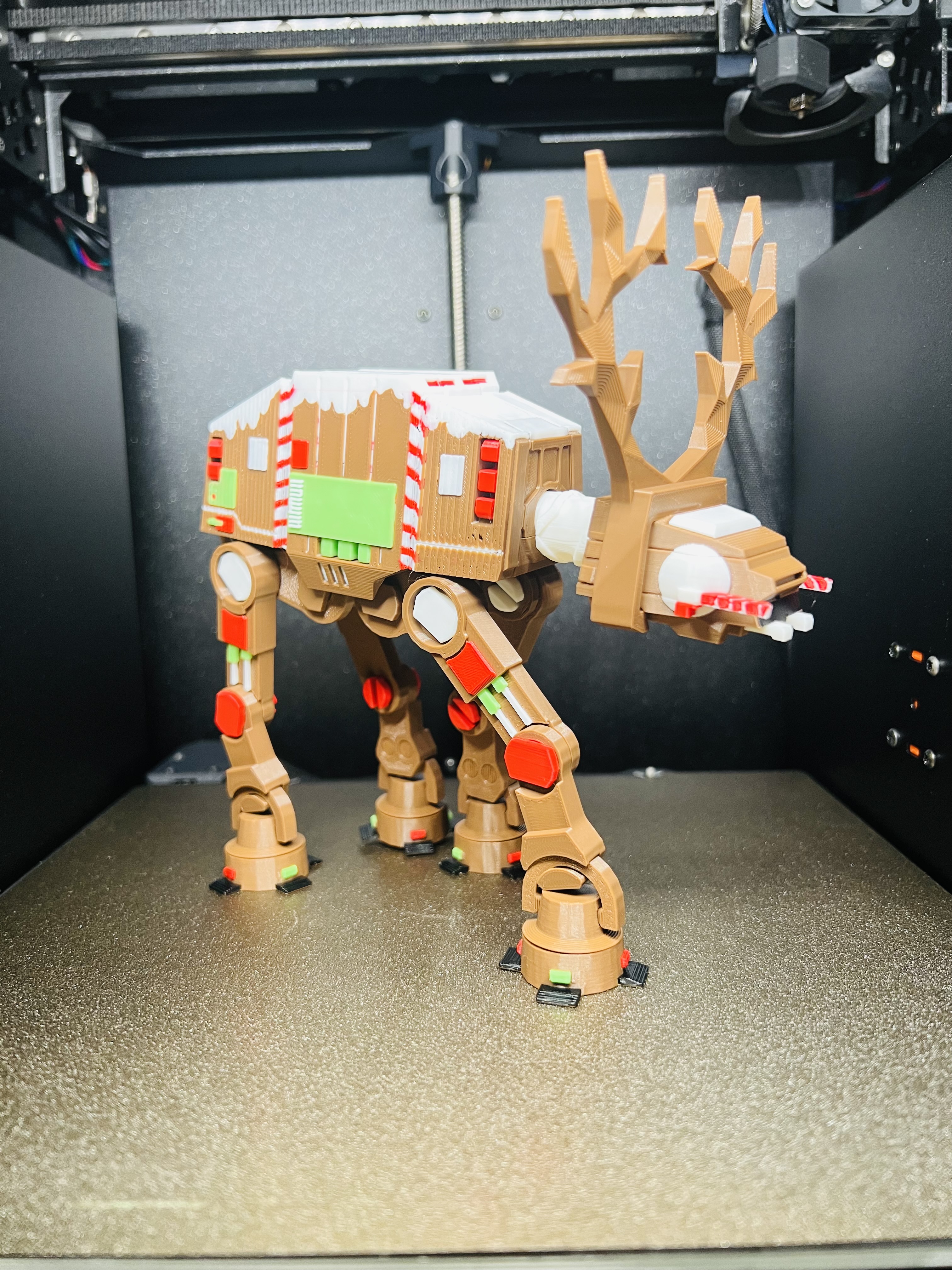 Gingerbread AT-AT Reindeer