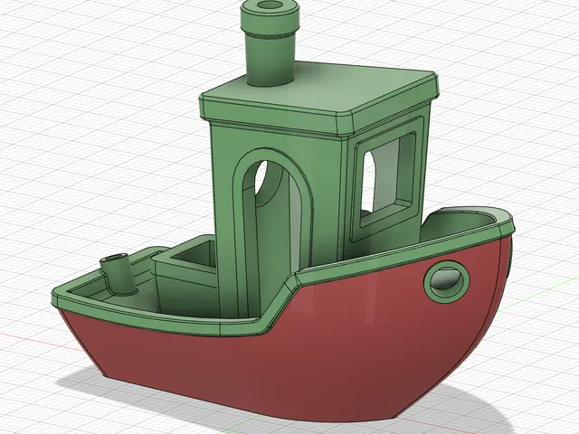 3D Benchy CAD/STEP file