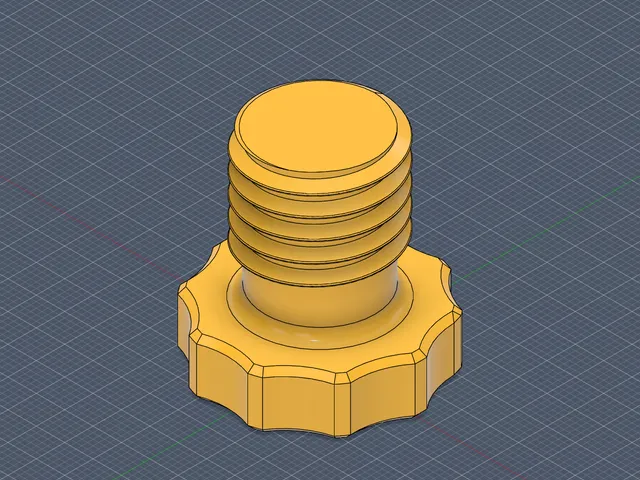 15mm rod end cap screw